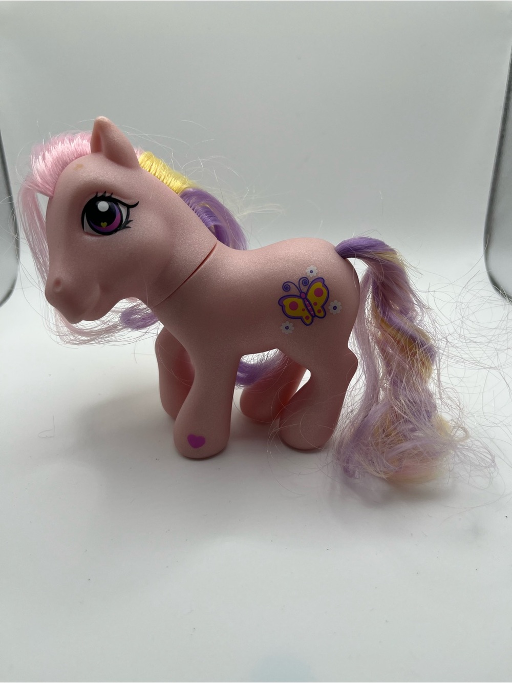 My Little Pony G3 Fluttershy Rainbow Celebration Pink Hasbro Brushable